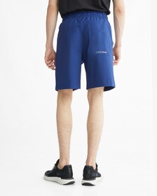 WATER-REPELLENT GYM SHORTS, BLUE DEPTHS, hi-res