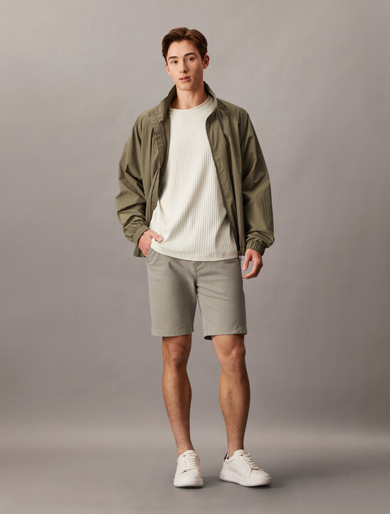 Essential Cotton Lyocell Chino Shorts