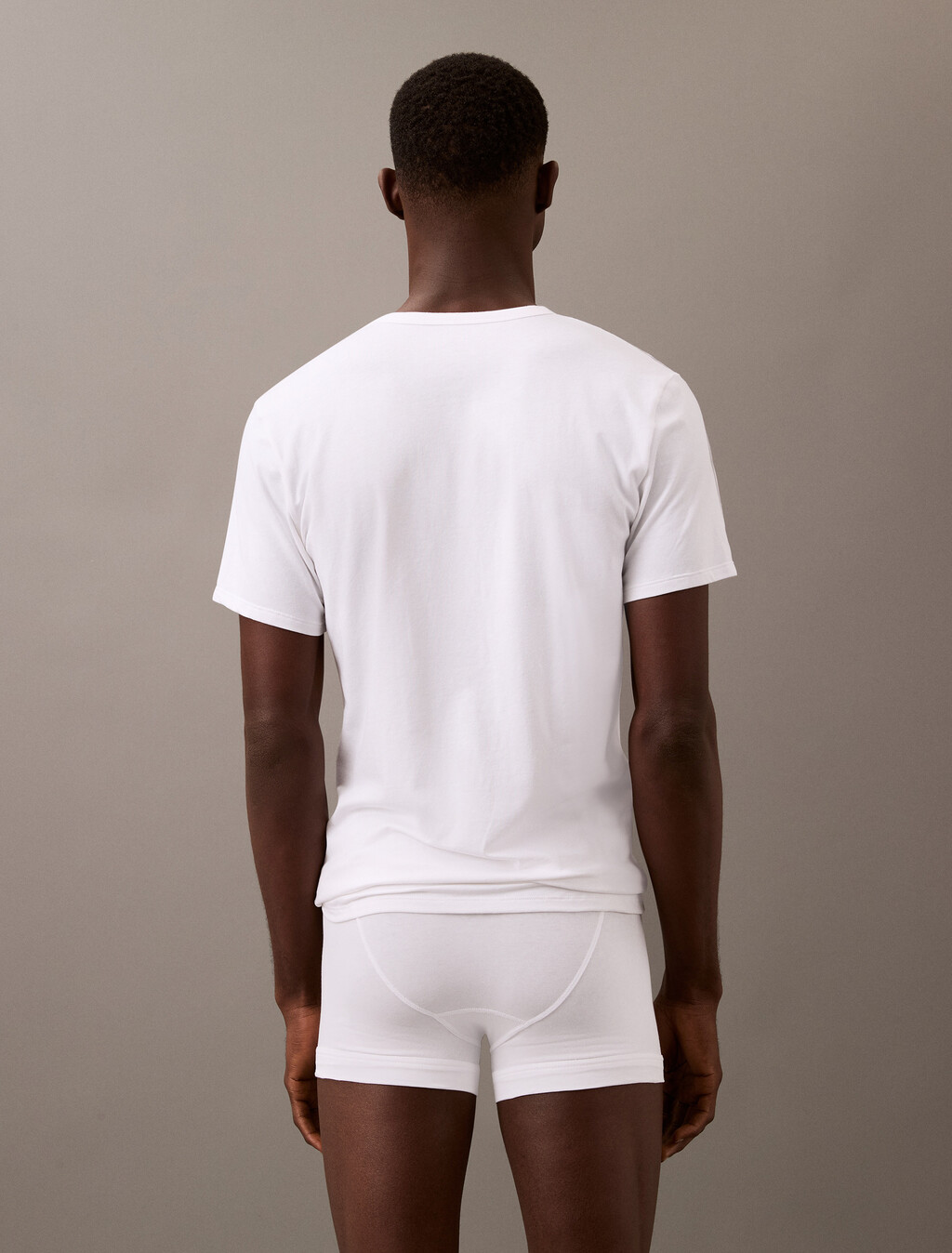 3 Pack Cotton Stretch Crewneck Tees, WHITE, hi-res