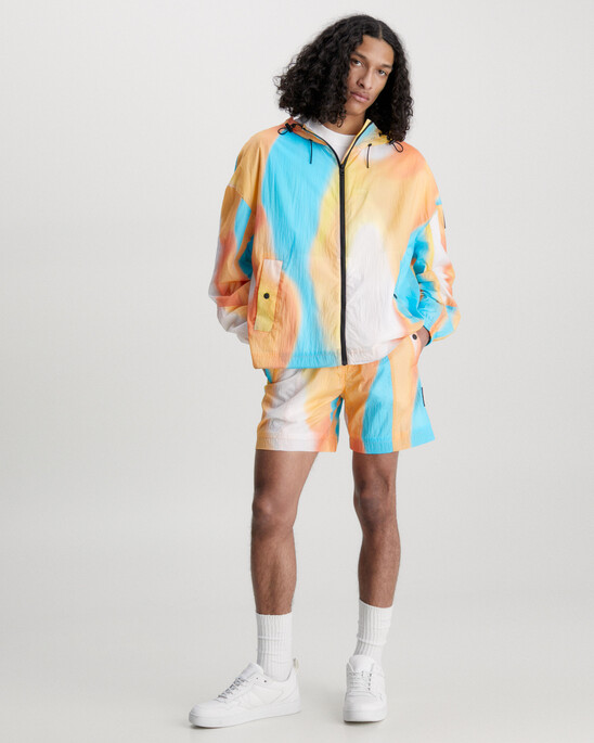 Recycled Nylon Multicolour Shorts