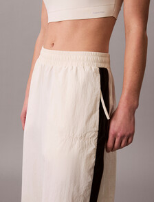 Icon Sport Wide Leg Track Pants, black/white/off white, hi-res