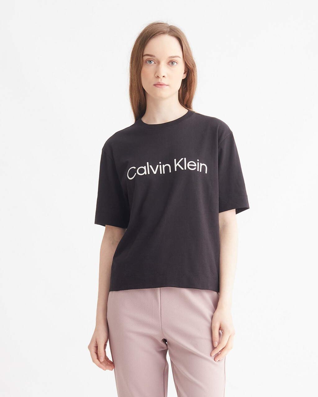 CK EFFECT BOYFRIEND TEE, BLACK BEAUTY, hi-res