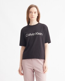CK EFFECT BOYFRIEND TEE, BLACK BEAUTY, hi-res