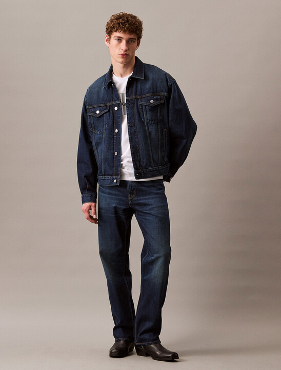 90s Straight Dark Meridian Jeans