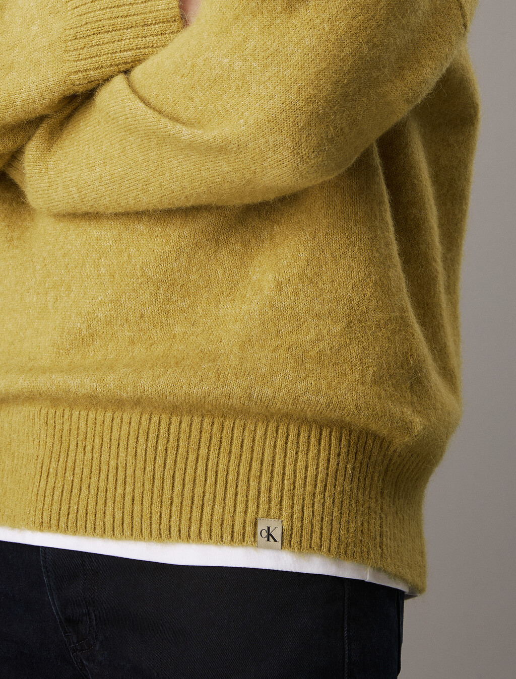 Plush Wool Blend Jumper, Willow, hi-res