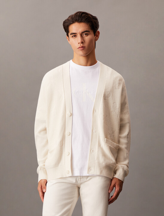 Monogram Relaxed Cardigan