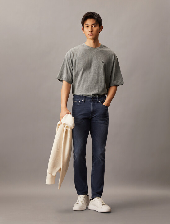 Calvin Logo Crew Neck Tee