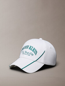 UV Twill Heritage Logo Adjustable Cap, Bright White, hi-res