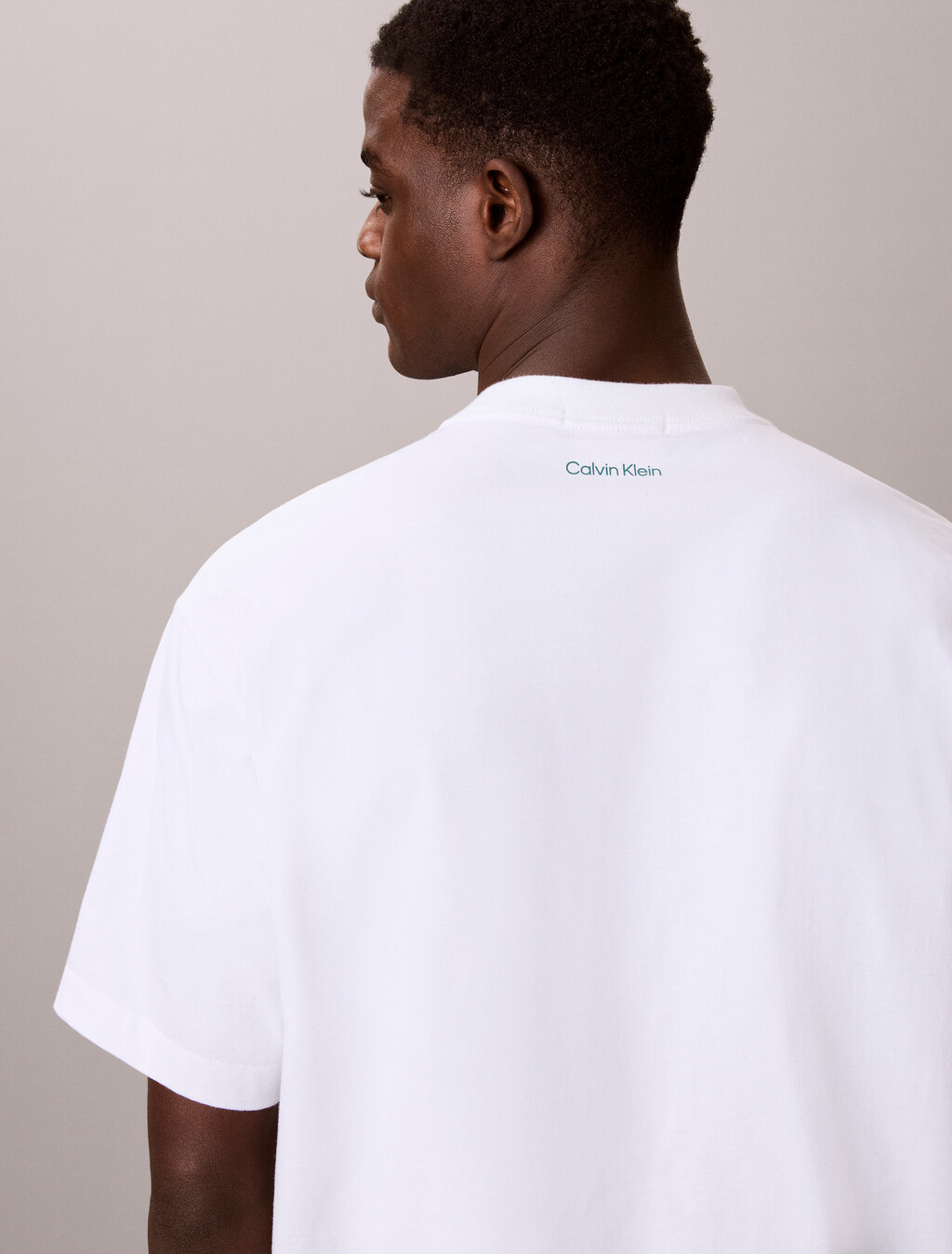Resort Palm Graphic Relaxed Tee, Bright White, hi-res