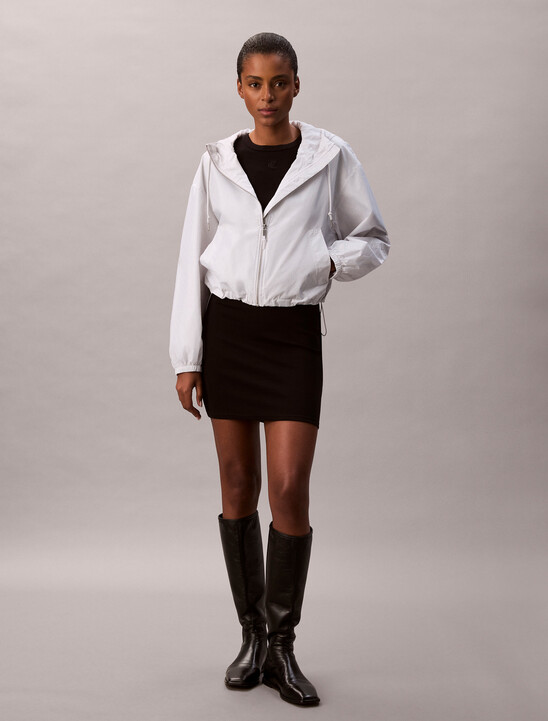 All Over Print Logo Jacquard Wind Jacket