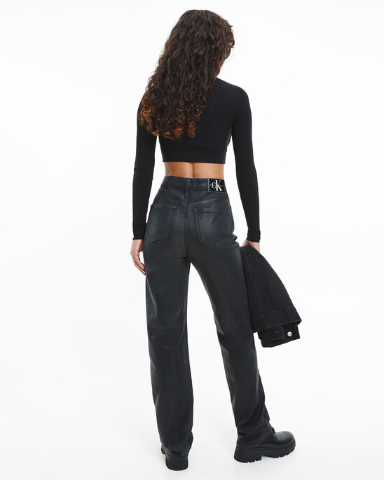 SLIM CROPPED CUT OUT JUMPER