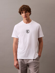 Shield Logo T-shirt, Brilliant White, hi-res