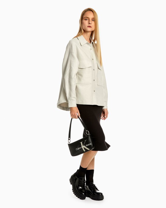 Relaxed Cotton Shacket