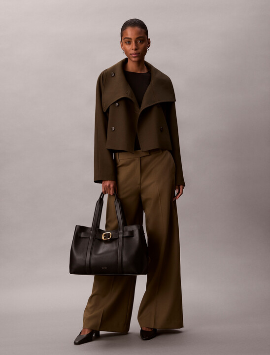 Belted Tote Bag