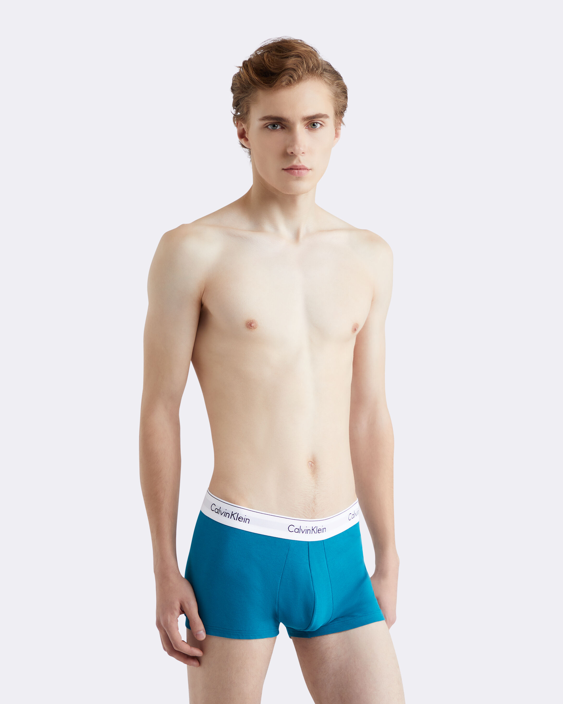 White calvin klein boxers on sale