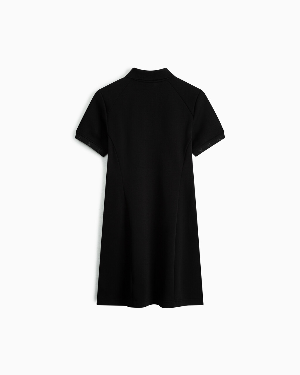 Logo Tape Slim Polo Dress, Ck Black, hi-res