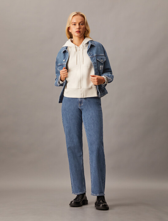 90s Straight Recycled Cotton Jeans
