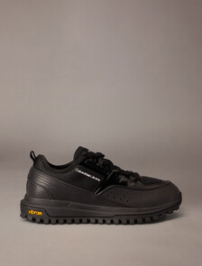 Toothy Running Sneakers, Black, hi-res