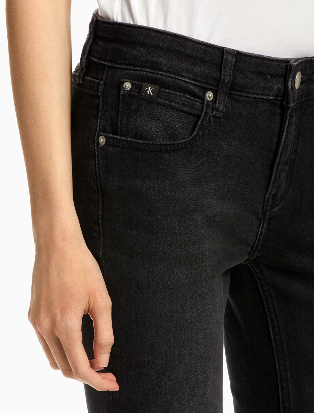 Core Black Body Ankle Jeans, Acd Wash Black, hi-res