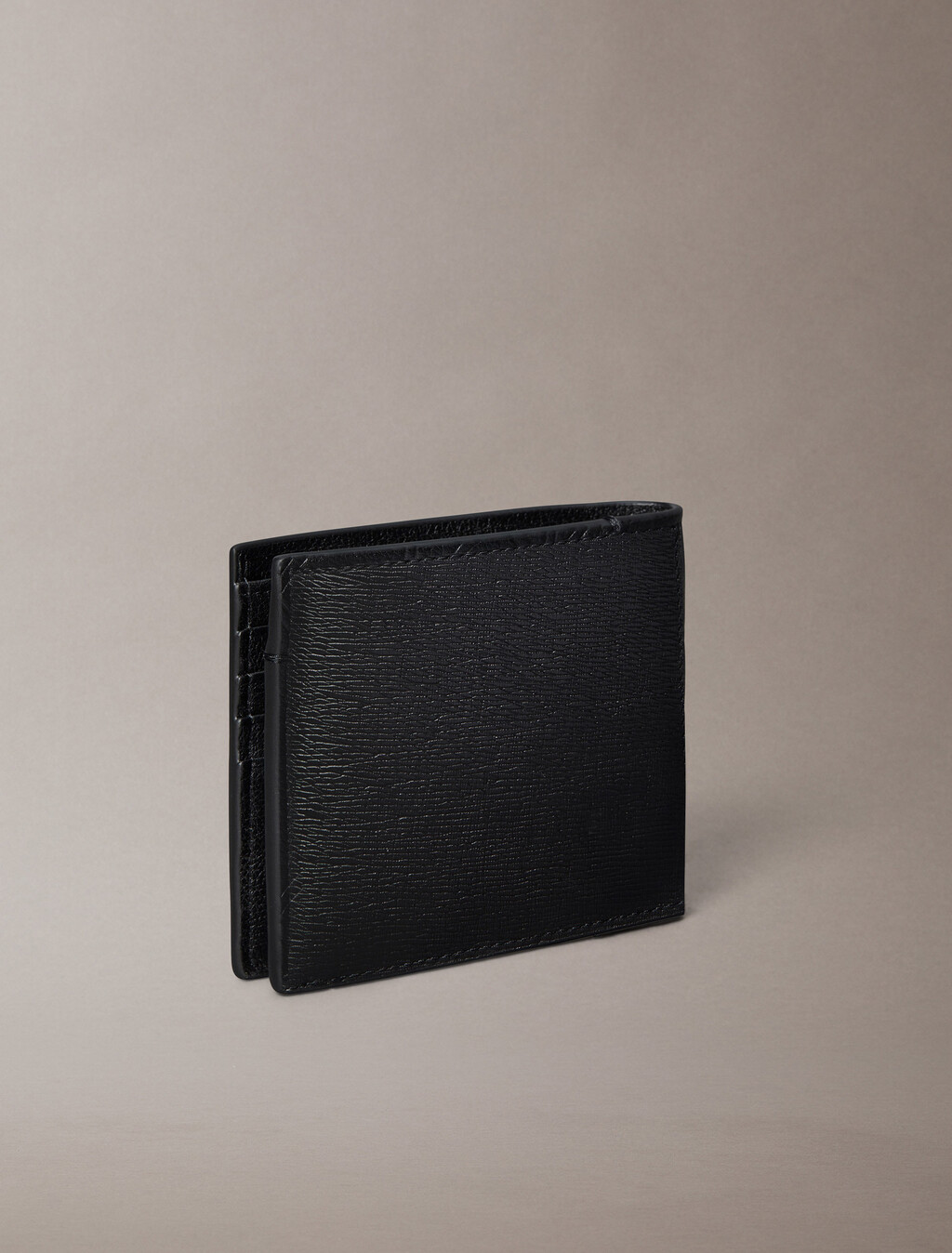 Emblem Logo Bifold Wallet, Black, hi-res