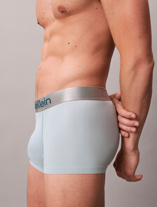Brushed Microfiber Stretch Low Rise Trunk, Gentle Aqua, hi-res