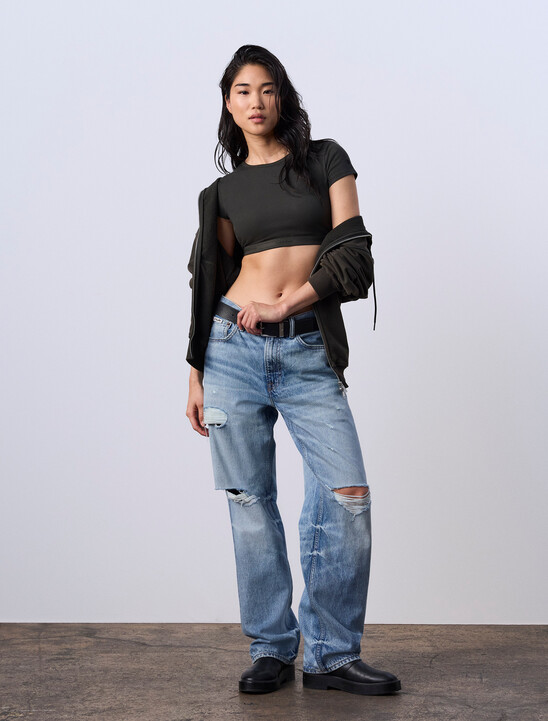 Jung Kook for Calvin Klein Heritage Cotton Lightly Lined T-Shirt Bralette