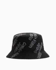 All Over Logo Bucket, BLACK, hi-res