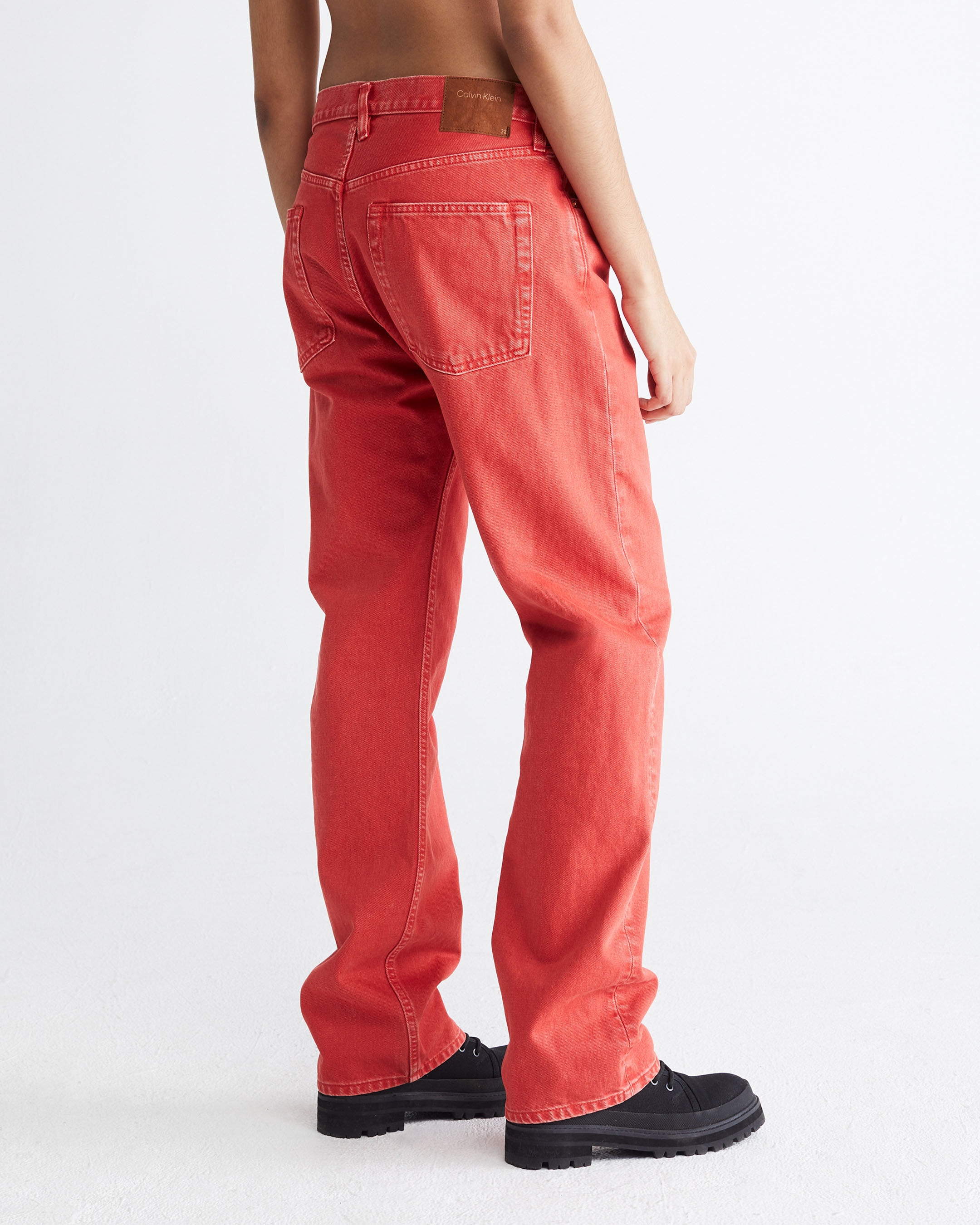 Calvin klein sale red jeans