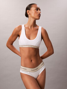 Bikini Briefs - Heritage Cotton, White, hi-res