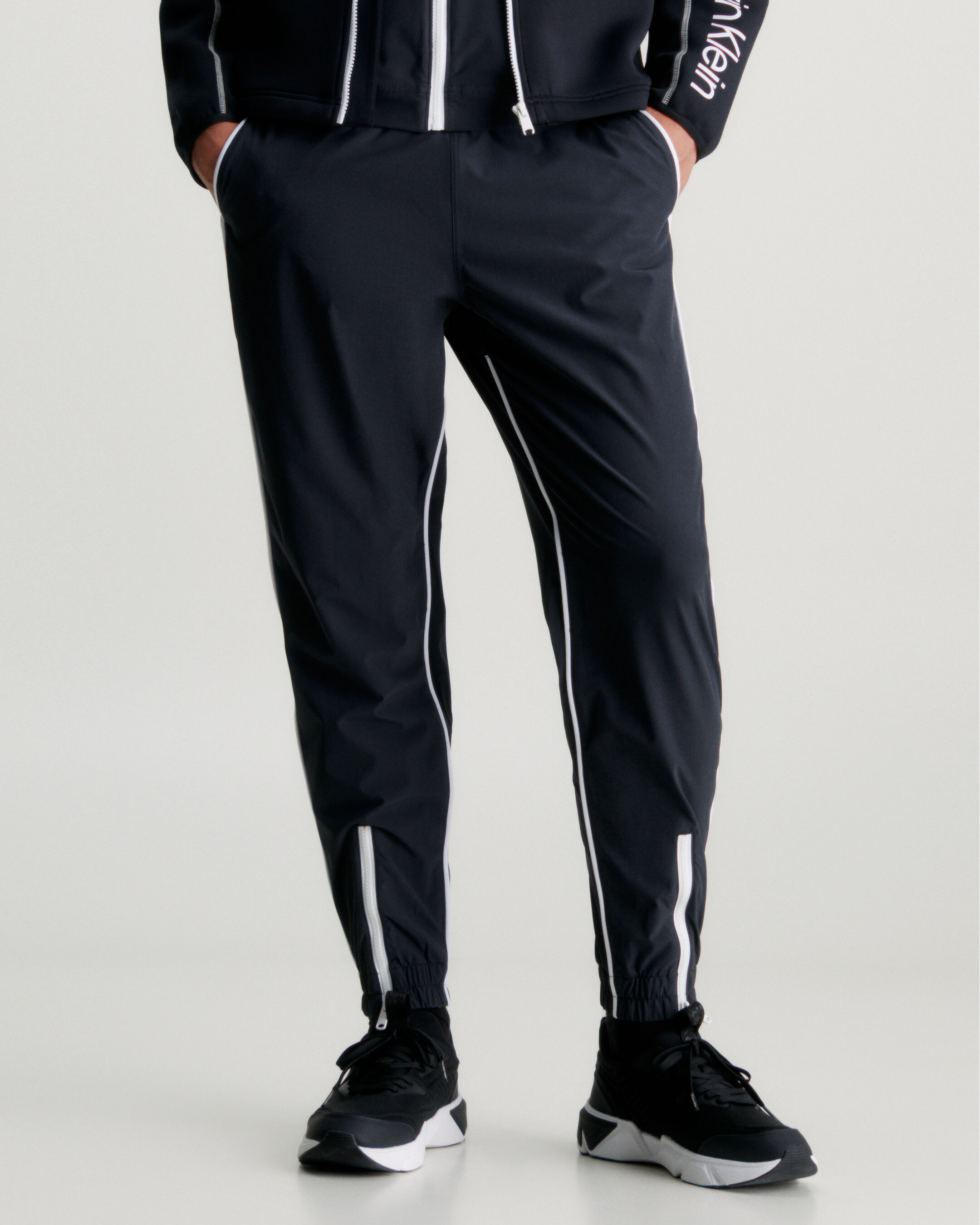 White calvin sales klein joggers