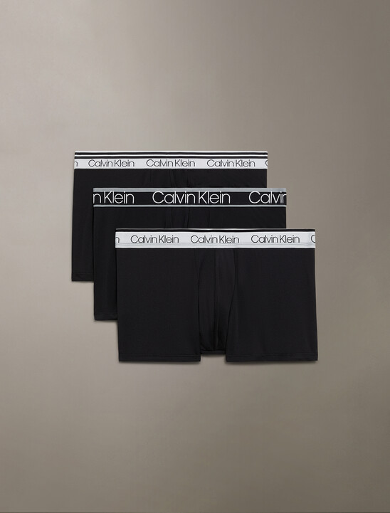 Microfiber Stretch Low Rise Trunk 3 Pack