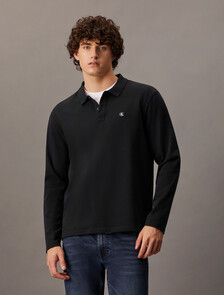 CK Badge Regular Polo, Ck Black, hi-res