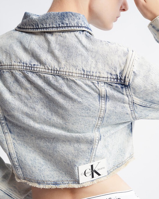 Extreme Cropped 90s Denim Jacket