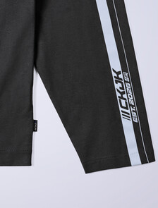 Jung Kook for Calvin Klein Racing Stripe Relaxed T-Shirt, Peat, hi-res