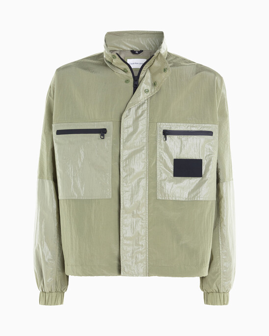 Relaxed Utility Track Jacket