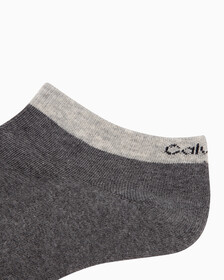 Men's 1 Pack Cushioned Low Cut Socks, CHARCOAL HTR, hi-res