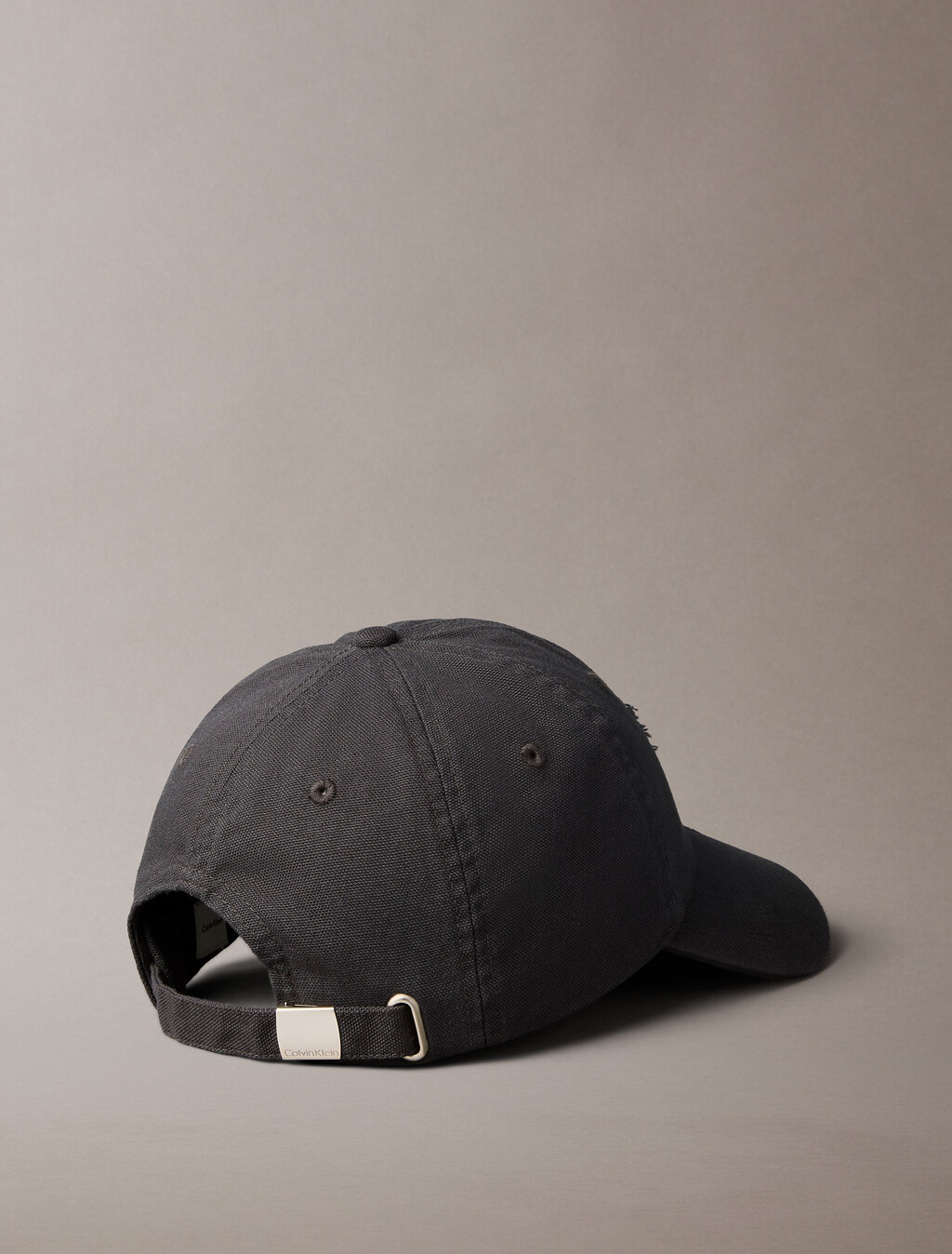 Washed Canvas Embroidered Logo Cap, Pirate Black, hi-res