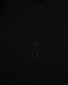 Logo Tape Slim Polo Dress, Ck Black, hi-res