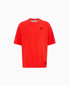 VALENTINE CAPSULE GENDER NEUTRAL TEE, ORANGE ODYSSEY, hi-res
