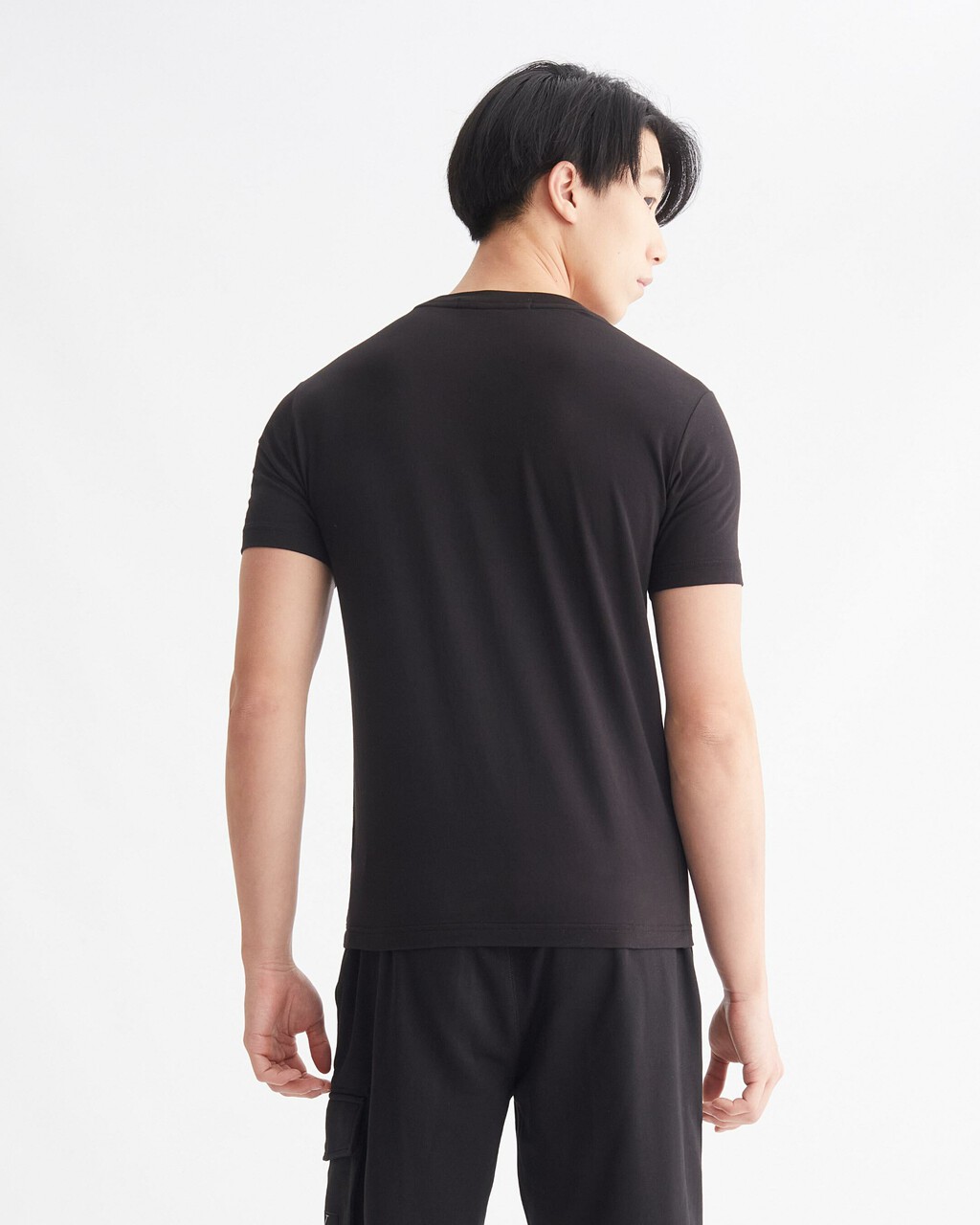 Movements Glitched Logo Slim Tee, Ck Black, hi-res