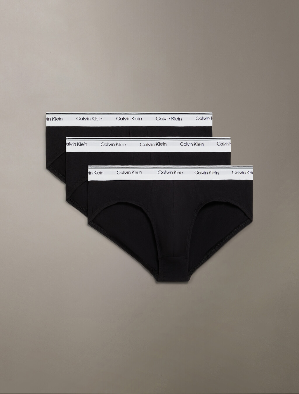 Cotton Stretch Balance Hip Briefs 3 Pack, Black, hi-res