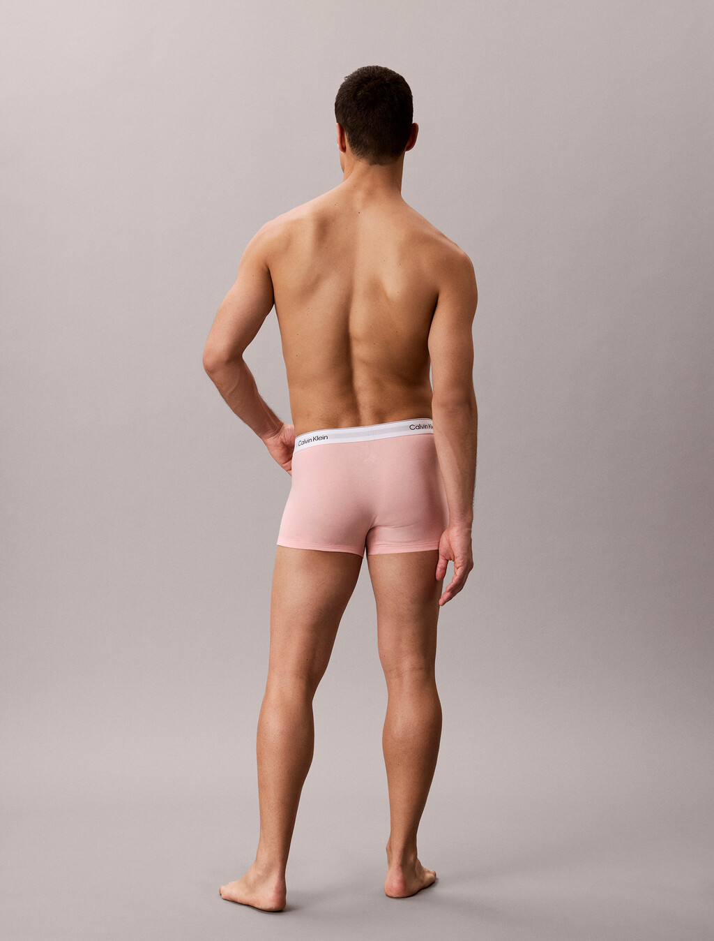 Icon Cotton Stretch Trunks 2 Pack, Bright Peach/ Breezy Blue, hi-res