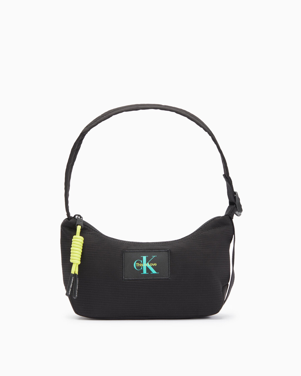 PRIDE CAPSULE CRESCENT SHOULDER BAG, BLACK, hi-res