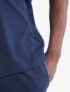S/S BUTTON DOWNBLUE SHADOW, BLUE SHADOW, hi-res