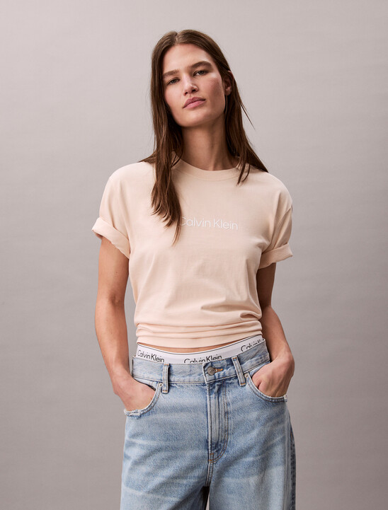 Relaxed Standard Logo Crewneck Tee