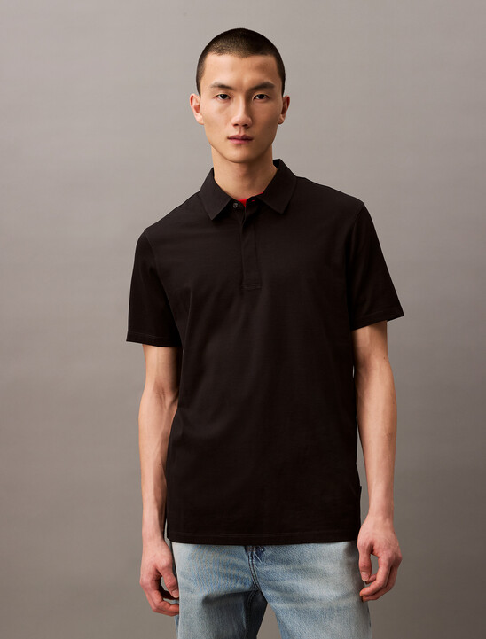 Double Mercerized Cotton Short Sleeve Polo