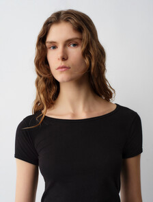 Reid Tee, Black, hi-res