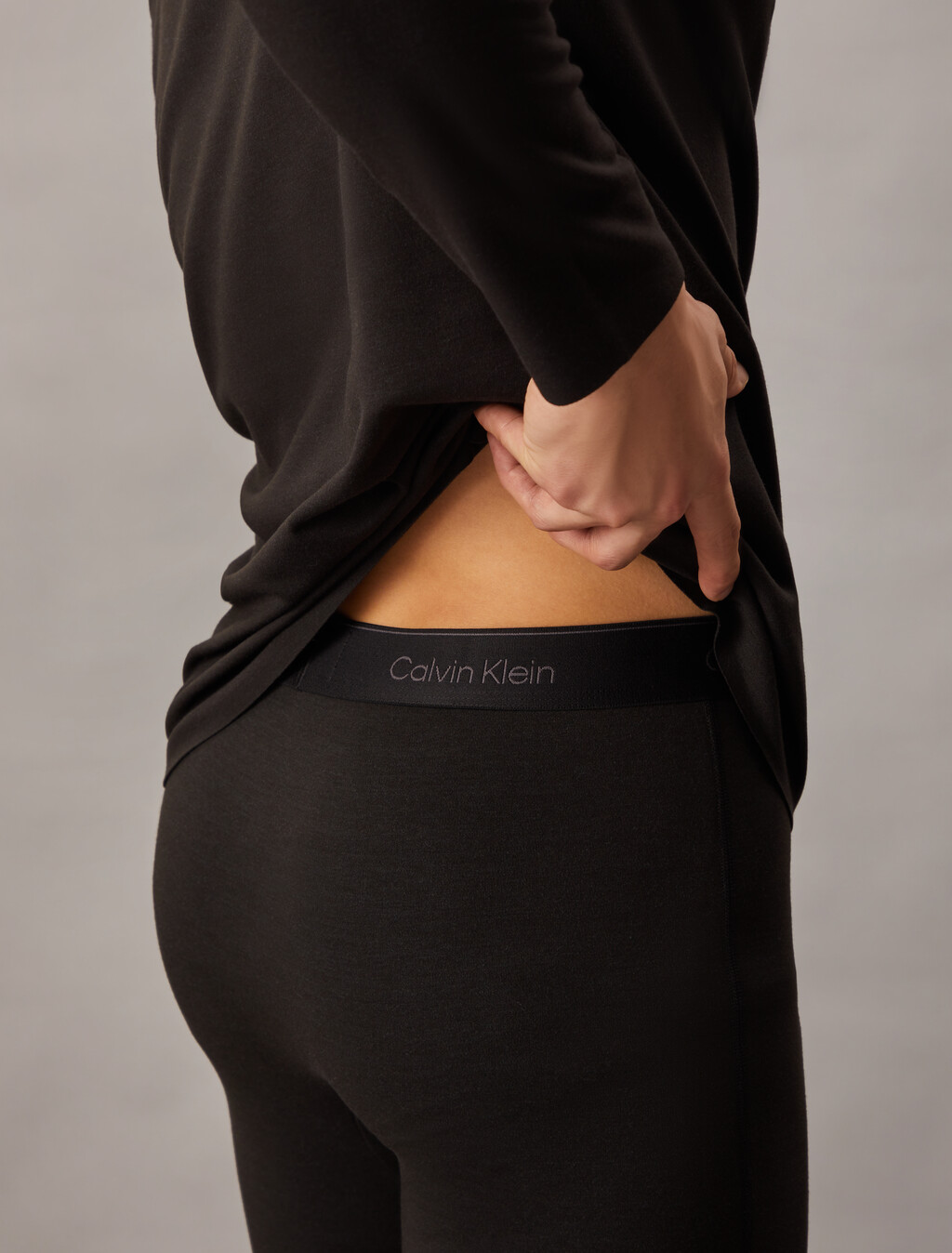 Warm Long John, Black, hi-res