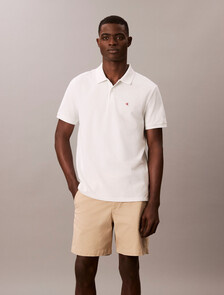 Signature Cotton Chino Short, White Pepper, hi-res