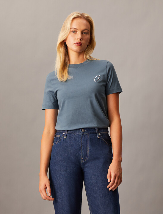 Embroidered Logo T-shirt